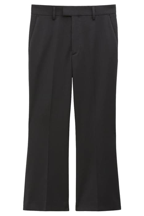 CROPPED KICK FLARE TROUSERS BLACK by Filippa K