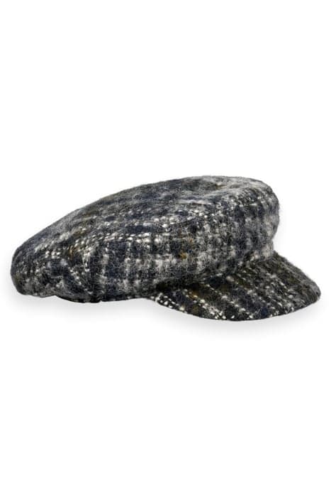 BAKER BOY BLU CHECK HAT NIGHT by Scotch & Soda