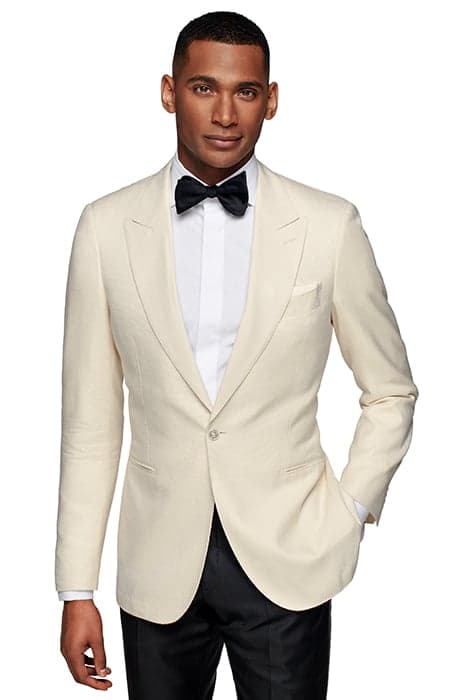 OFF-WHITE TAILORED FIT LAZIO DINNER JACKET by Suitsupply