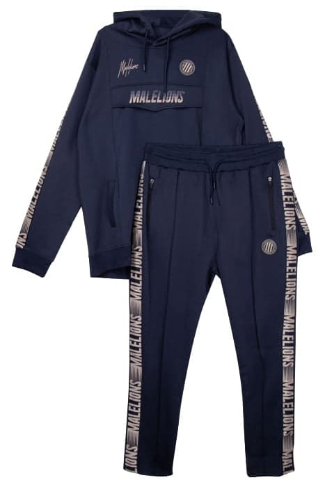 MALELIONS SPORT TRACKSUIT WARMING UP BLUE/NAVY GOLD by Malelions