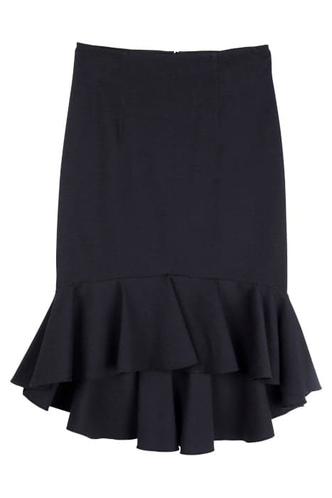 ELASTIC PIQUÉ SKIRT NEGRO by OKY