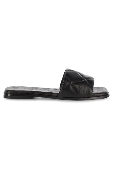 SHS1150 SLIPPER CALF NAPPA LEATHER BLACK by Shabbies Amsterdam