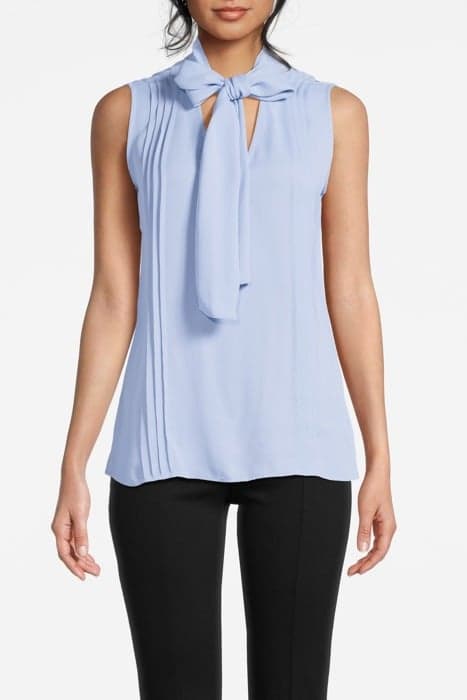 TRUDIE-SLEEVELESS PLEA PALE BLUE by Reiss