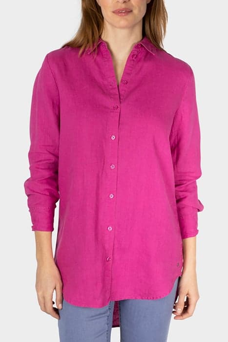 BLOUSE WOVEN LONG SLEEVES FESTIVAL FUCHSIA by Sandwich