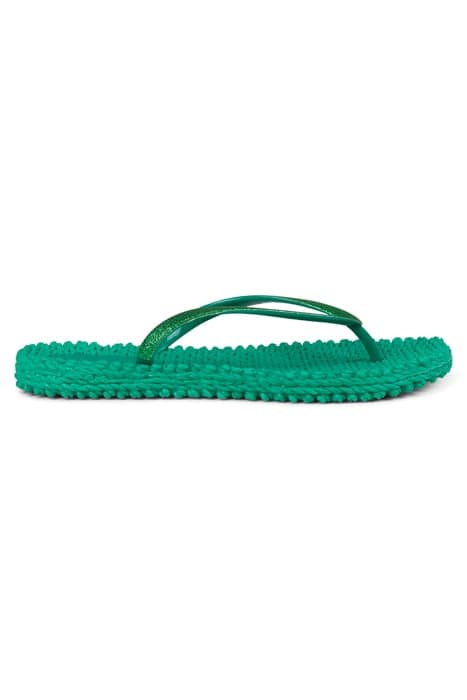 CHEERFUL01 FLIP FLOP WITH GLITTER NORTH GREEN by ILSE JACOBSEN HORNBÆK