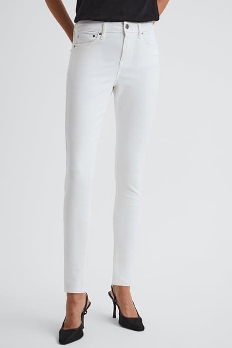 LUX-MID RISE SKINNY WHITE by Reiss