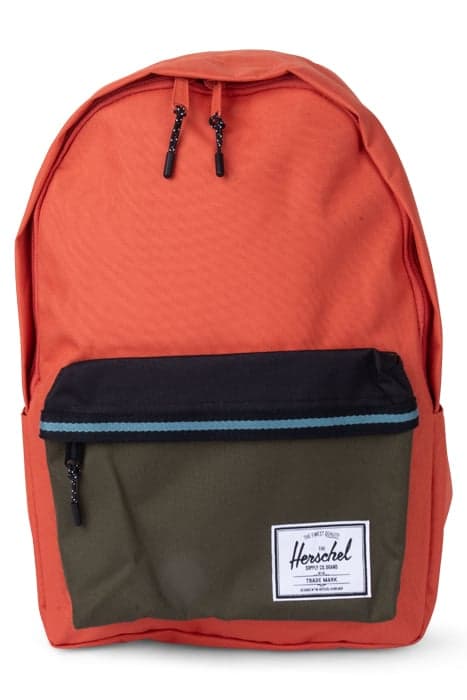 CLASSIC X-LARGE CHILI/BLACK/IVY GREEN/STORM BL by Herschel