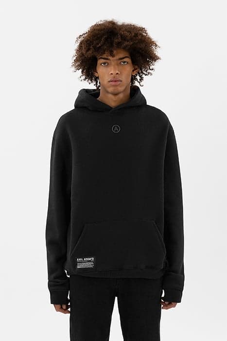 A-SPORT LABEL HOODIE BLACK by Axel Arigato