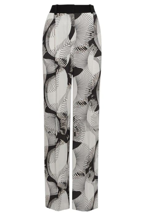 BECCI-TAPER PRINTED CO-OR BLACK/WHITE by Reiss