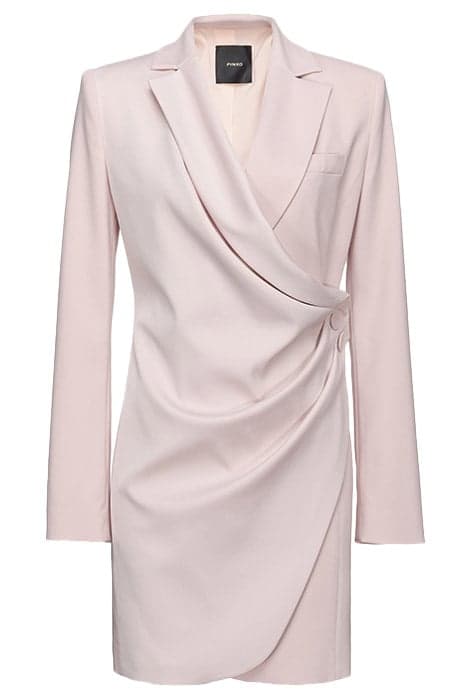 RECREO ROBE MANTEAU PEACH PARFAIT ROSE by PINKO