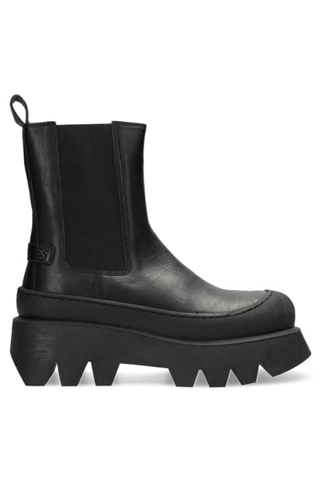 SHS1498 CHELSEA ANKLE BOOT NAPPA LEATHER BLACK by Shabbies Amsterdam