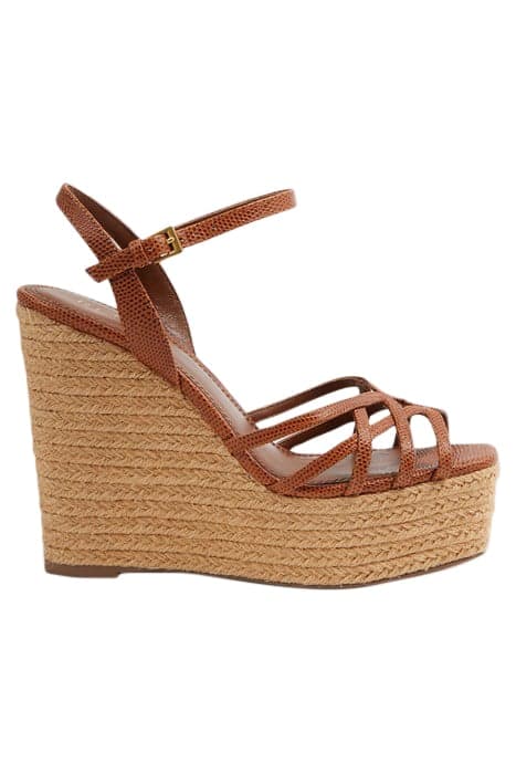 ELLE-WEDGE TAN by Reiss