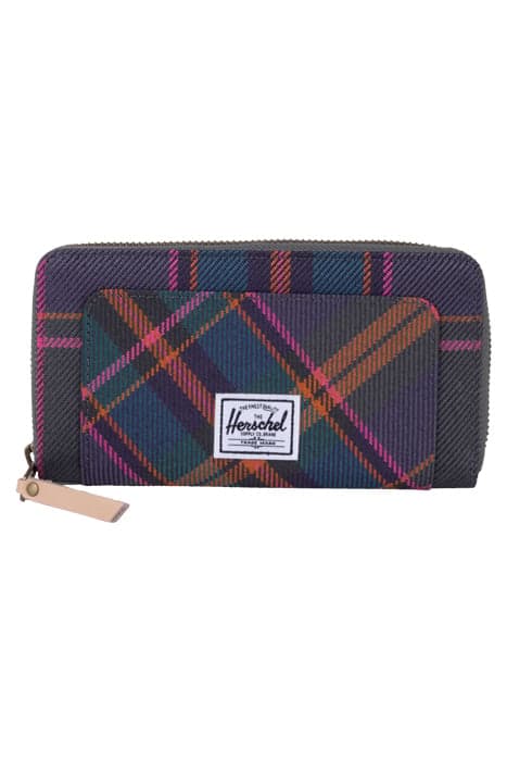 THOMAS RFID PEWTER PLAID by Herschel