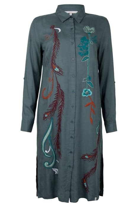 TUNIC EMBRO PARADISE DARK SAGE GREEN by DIDI