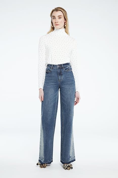 BONNIE WIDE LEG MEDIUM WASH by Fabienne Chapot