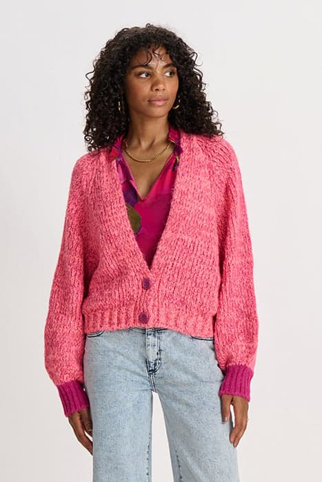 CARDIGAN PINK by POM Amsterdam