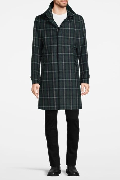 GREEN CHECK RAINCOAT by Suitsupply