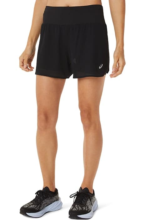 VENTILATE 2-N-1 3.5IN SHORT PERFORMANCE BLACK by ASICS