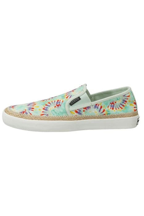 IZOMI SLIP ON SHOE MINT TIEDYE PRINT by Scotch & Soda Footwear