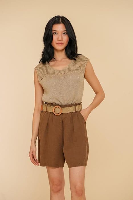 SHORTS BROWN by Geisha