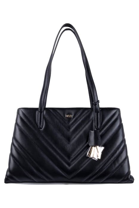 MADISON TOTE BLK/GOLD by DKNY