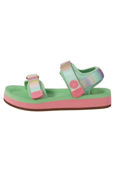 LYDIA SPORT SANDAL MINT RAINBOW PRINT by Scotch & Soda Footwear