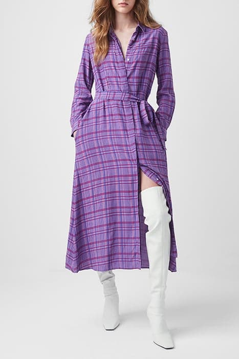 GWEN L/S SHIRT DRESS DAZZLING BL/PHLOX by French Connection