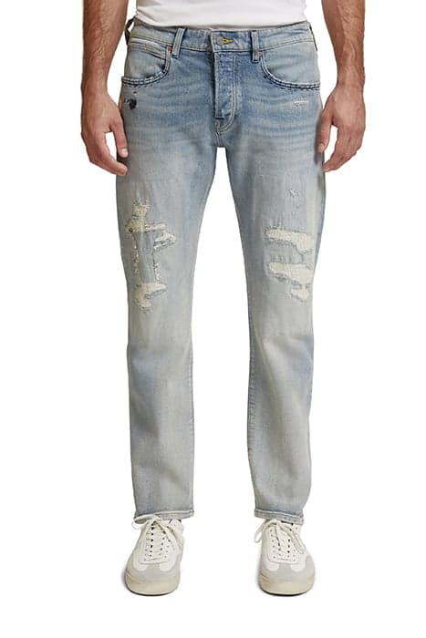 THE ZEE STRAIGHT FIT JEANS - SURF AND TURF SURF AND TURF by Scotch & Soda