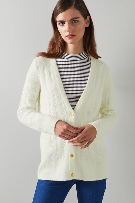 CD ORLA BUBBLE KNIT CREAM by LK Bennett