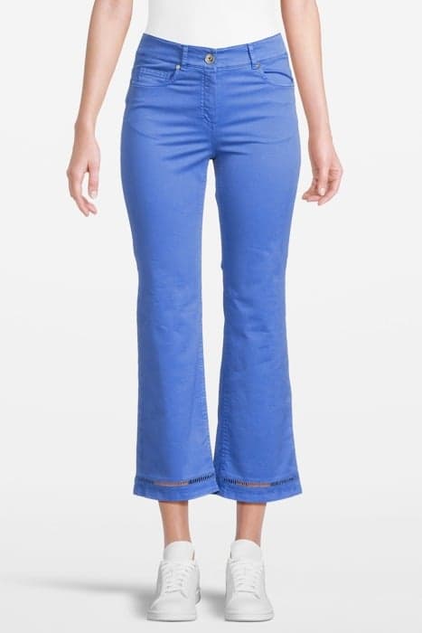 TWILL JEANS CAUKE TROUSERS BLUE by OKY