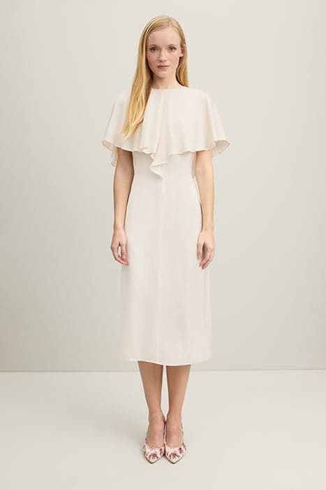 DR SADIE CREPE DRESS IVORY by LK Bennett