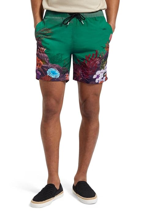 MID LENGTH SWIM SHORT PLACEMENT PRINT SEANERY by Scotch & Soda