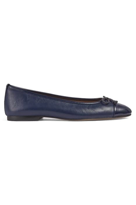 KARA - TOE CAP BALLERINA NAVY by LK Bennett