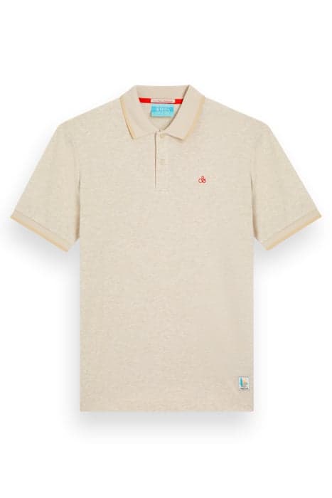 MELANGE POLO PEBBLE MELANGE by Scotch & Soda