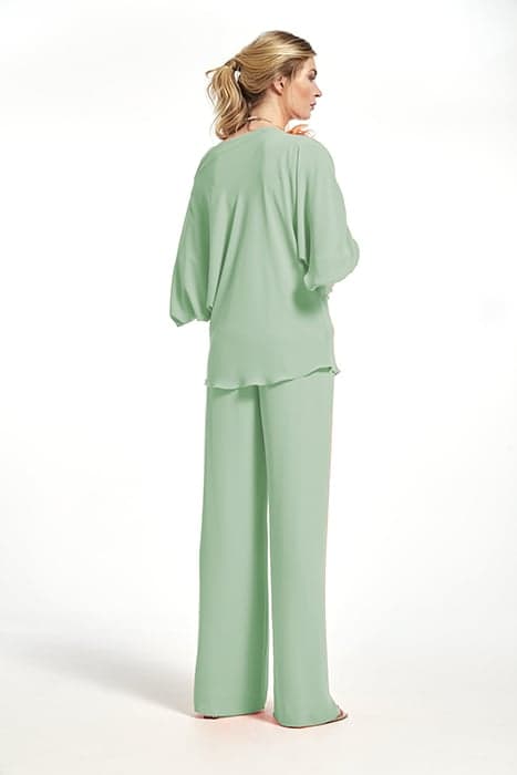 CHIFFON YUMBA TOP GREEN by OKY