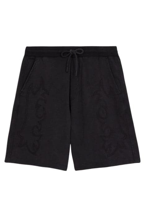 WESTERN SHORTS BLACK WASHED by The Kooples