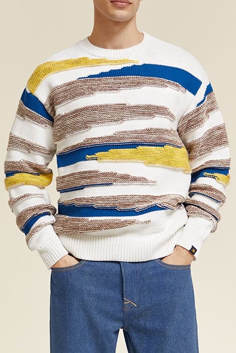 LANDSCAPE CREWNECK SWAN by Scotch & Soda