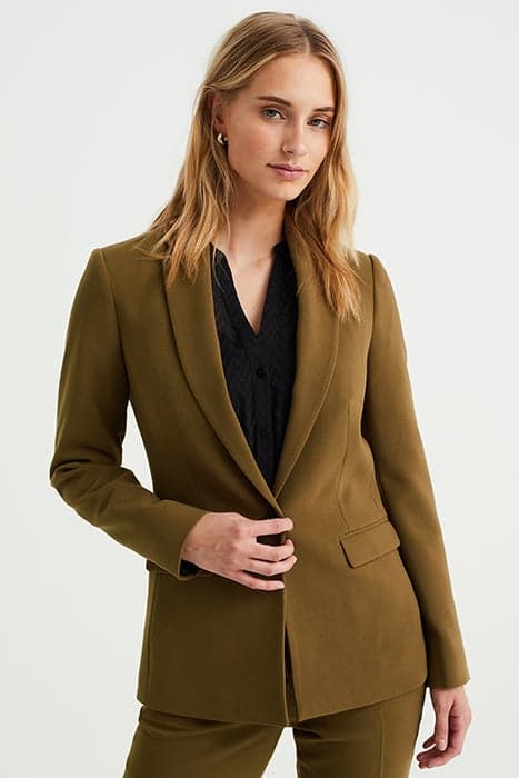 BLAZER DARK GREEN by WE Fashion