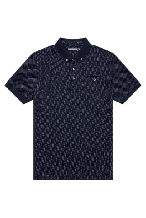 MICRO DOT POLO MARINE by French Connection