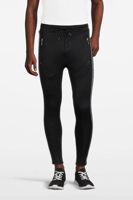 JOGGING PANTS WITH SIDE BAND NAVY by The Kooples