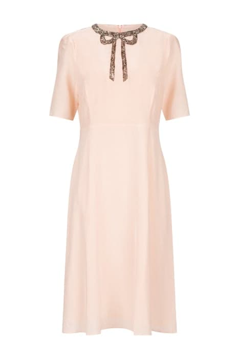 DR CAREY SILK PALE PINK by LK Bennett