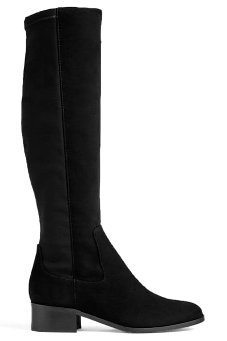 BELLA - STRETCH KNEE BOOT BLACK by LK Bennett