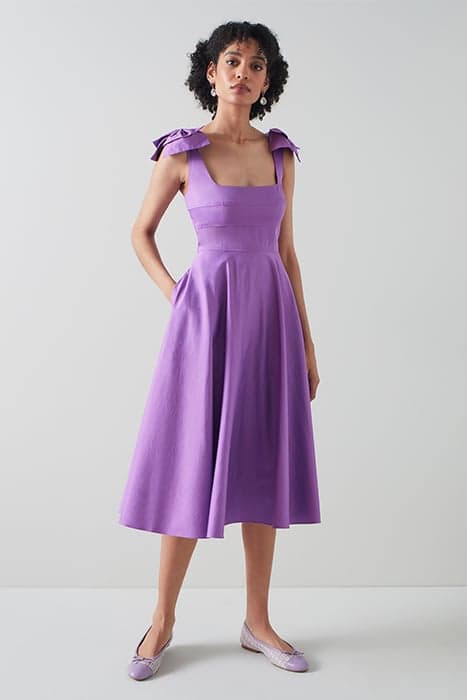 DR EMERALSD - BOW DRESS WISTERIA by LK Bennett