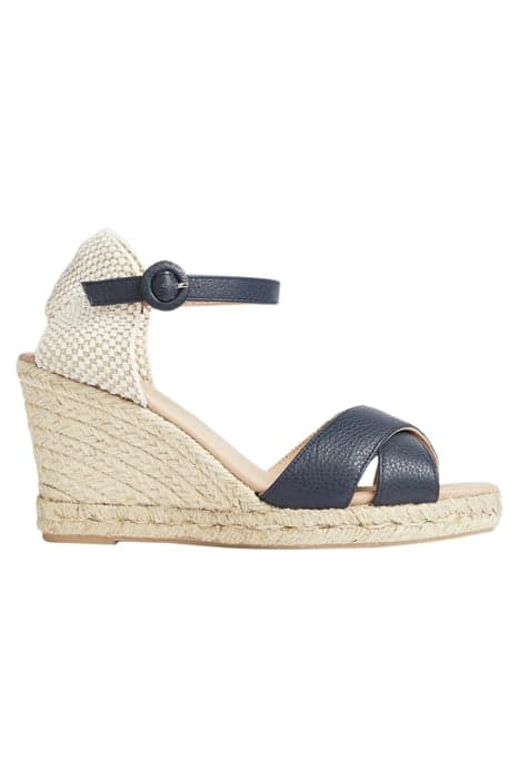 ANGELE - ESPADRILLE WEDGE NAVY by LK Bennett