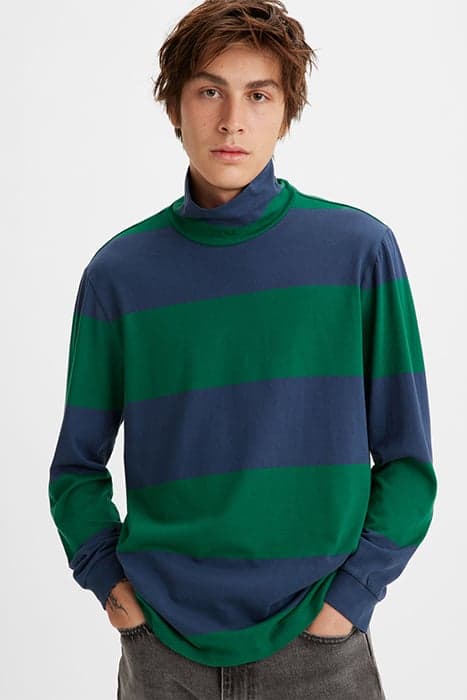 LS TURTLENECK TEE ALPHA NAVAL ACADEMY ST by Levi's