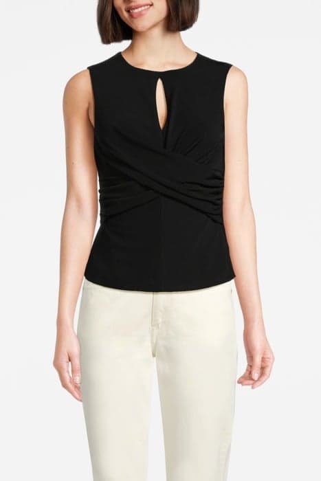 CRISS CROSS KEYHOLE BLACK by DKNY