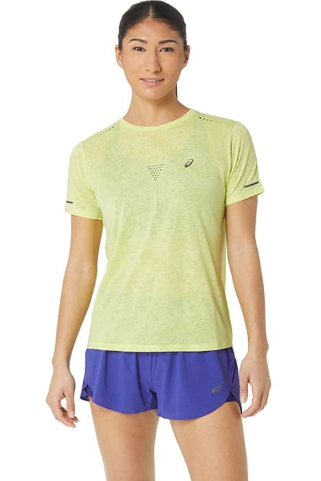 METARUN PATTERN SS TOP GLOW YELLOW by ASICS