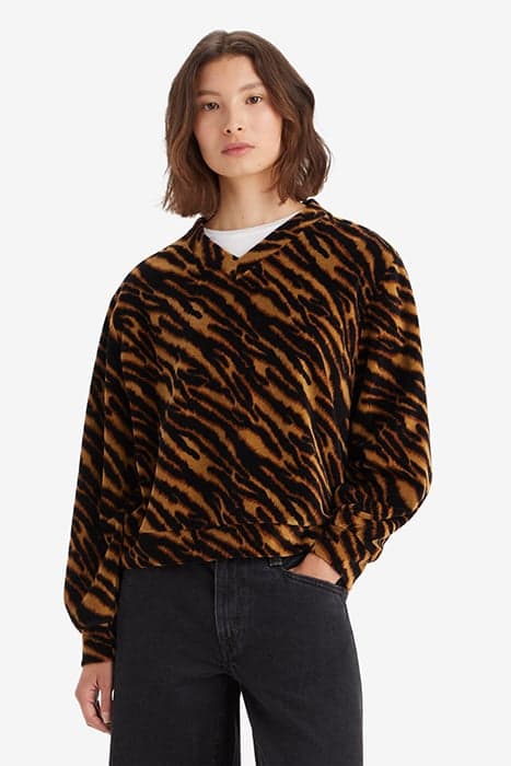 HALF MOON PULL OVER TIGER IKAT DIJON PRI by Levi's