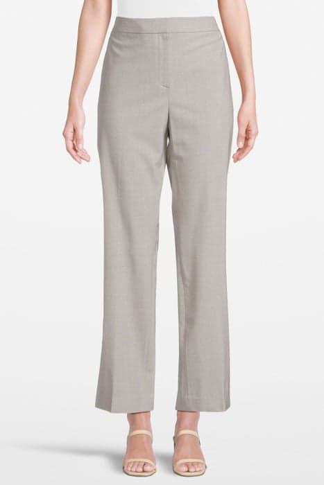 SLIM-STRAIGHT PANT IN GOOD WOOL LIGHT GREY MELANGE by THEORY