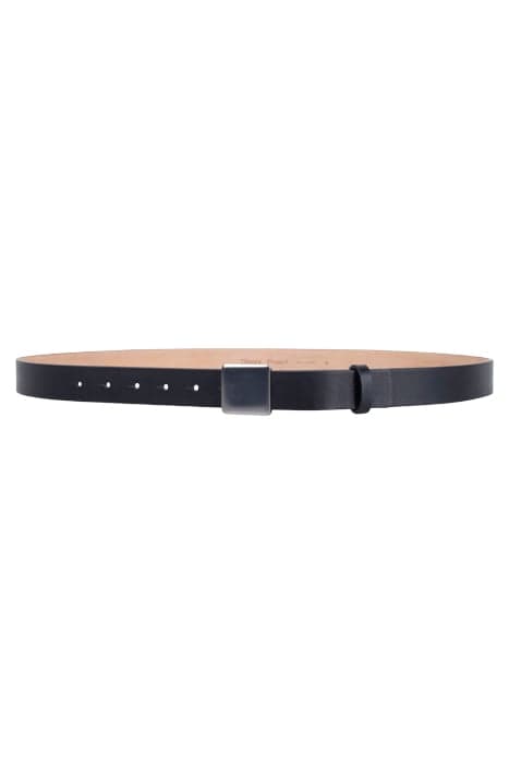 LEATHER BELT BLACK by THEORY